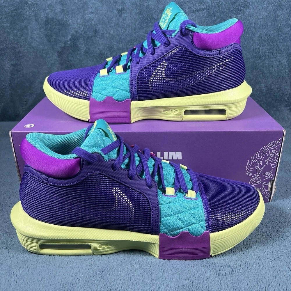 Nike LeBron Witness 8 Field Purple Basketball Shoes FB2239-500 Men's Size 10.5